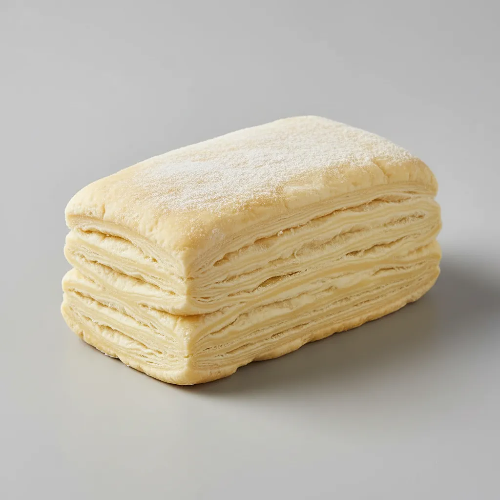 Frozen puff pastry