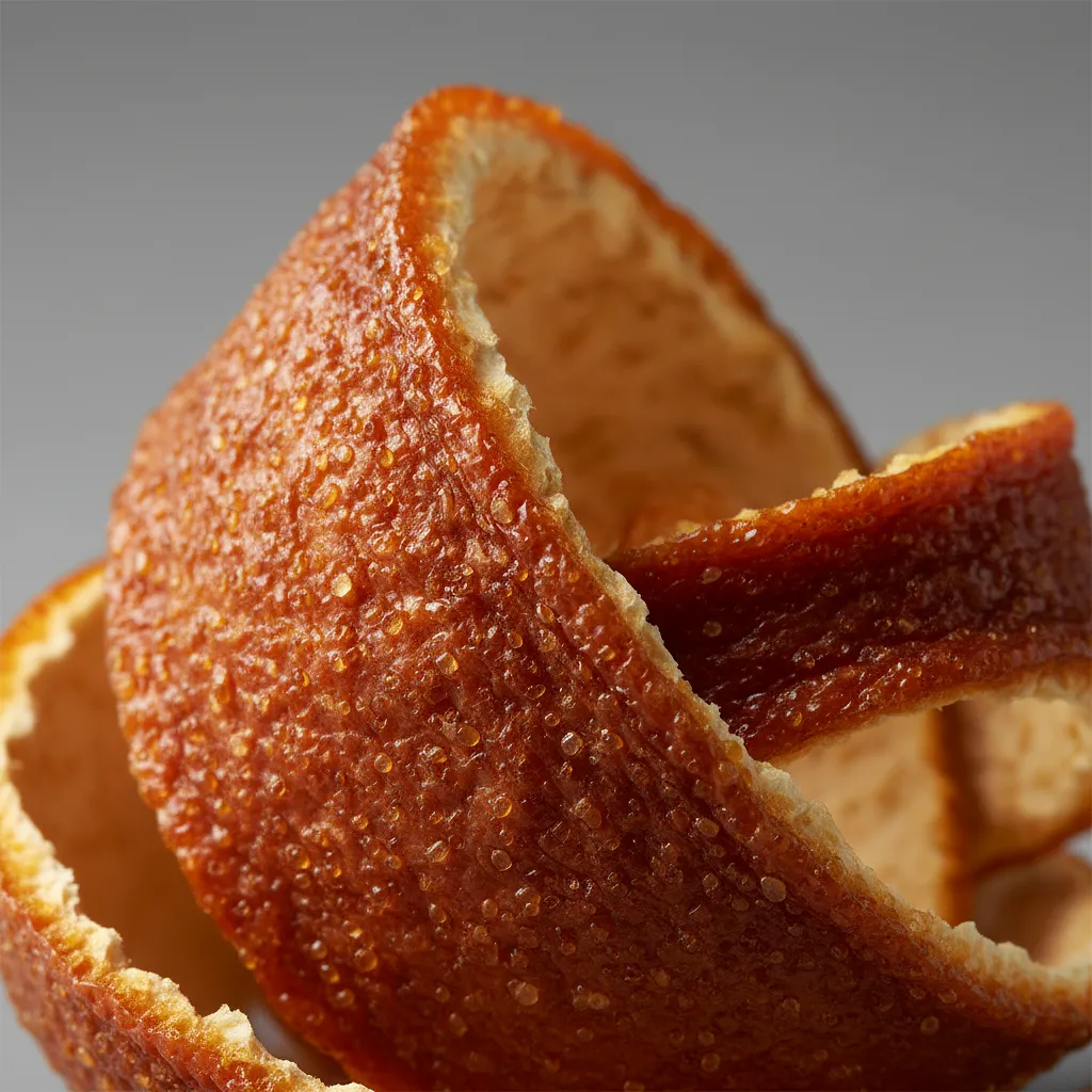 Dried orange peel
