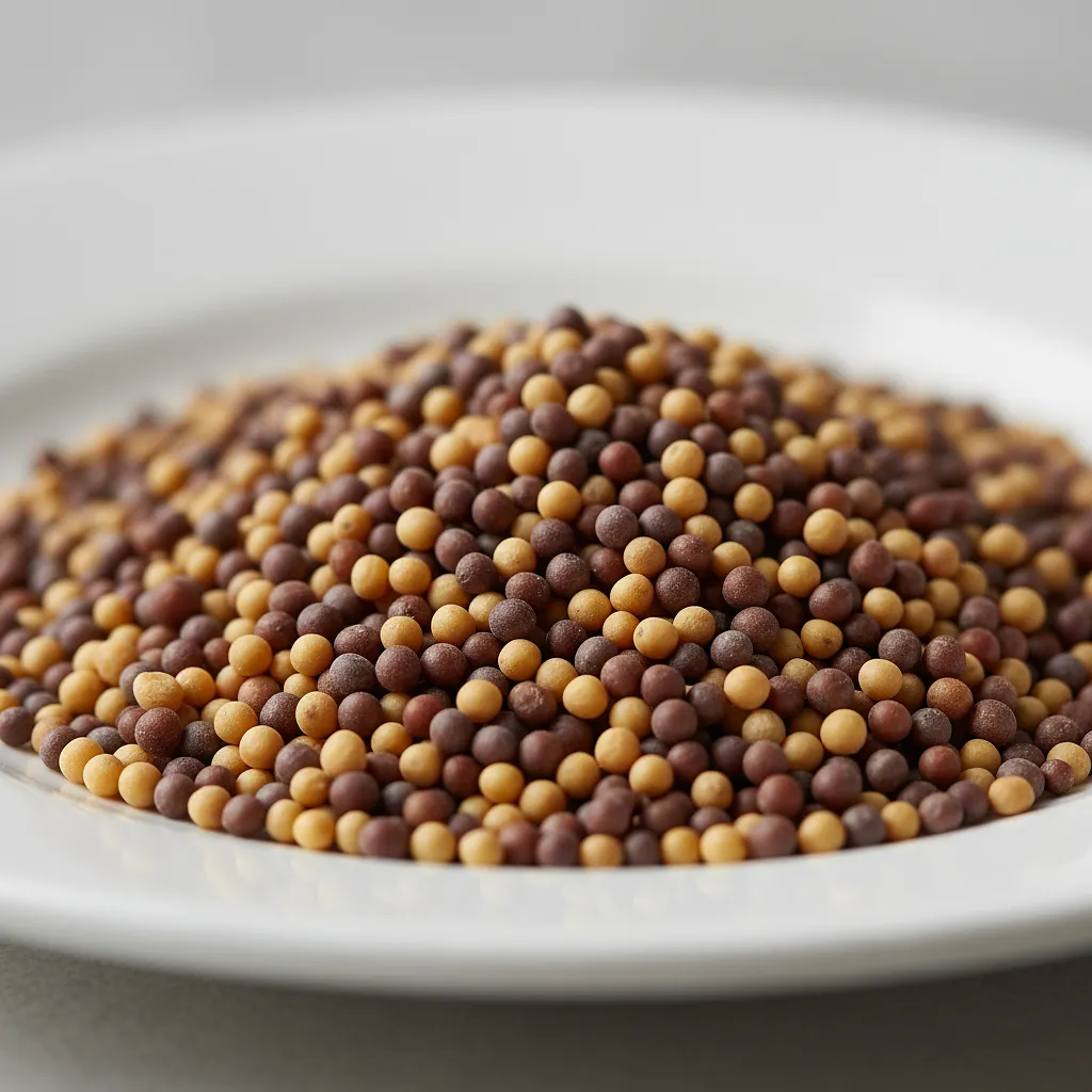 Mustard seeds (optional)