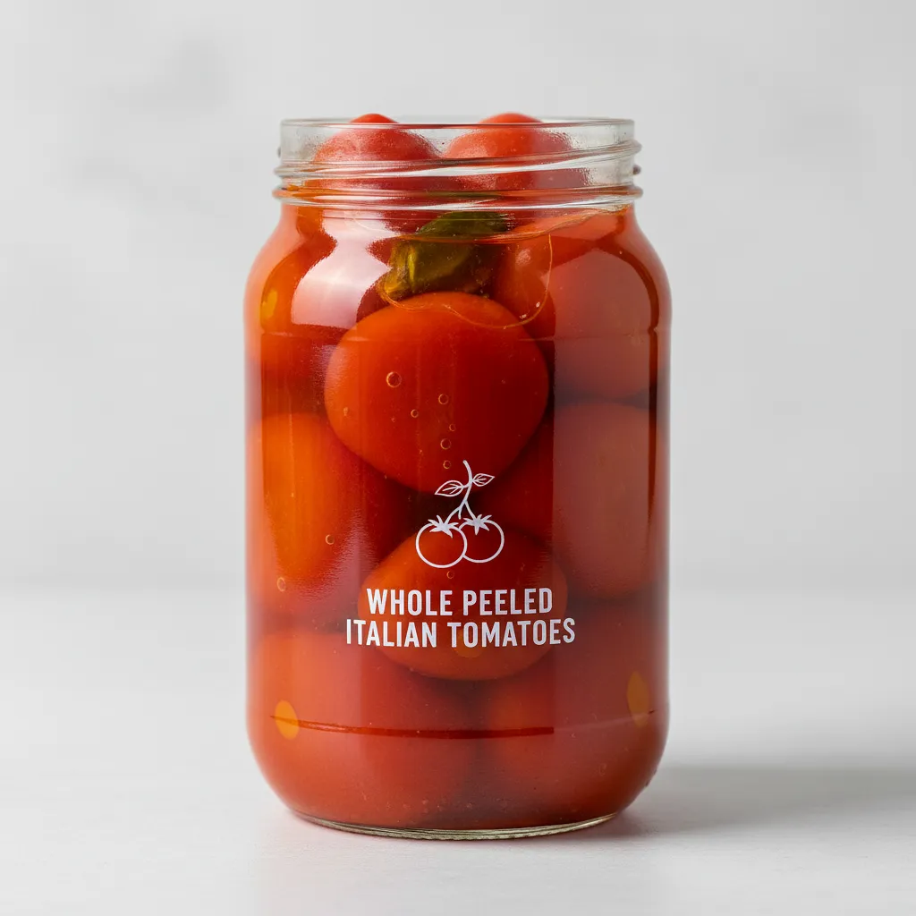 Canned tomatoes (whole peeled)