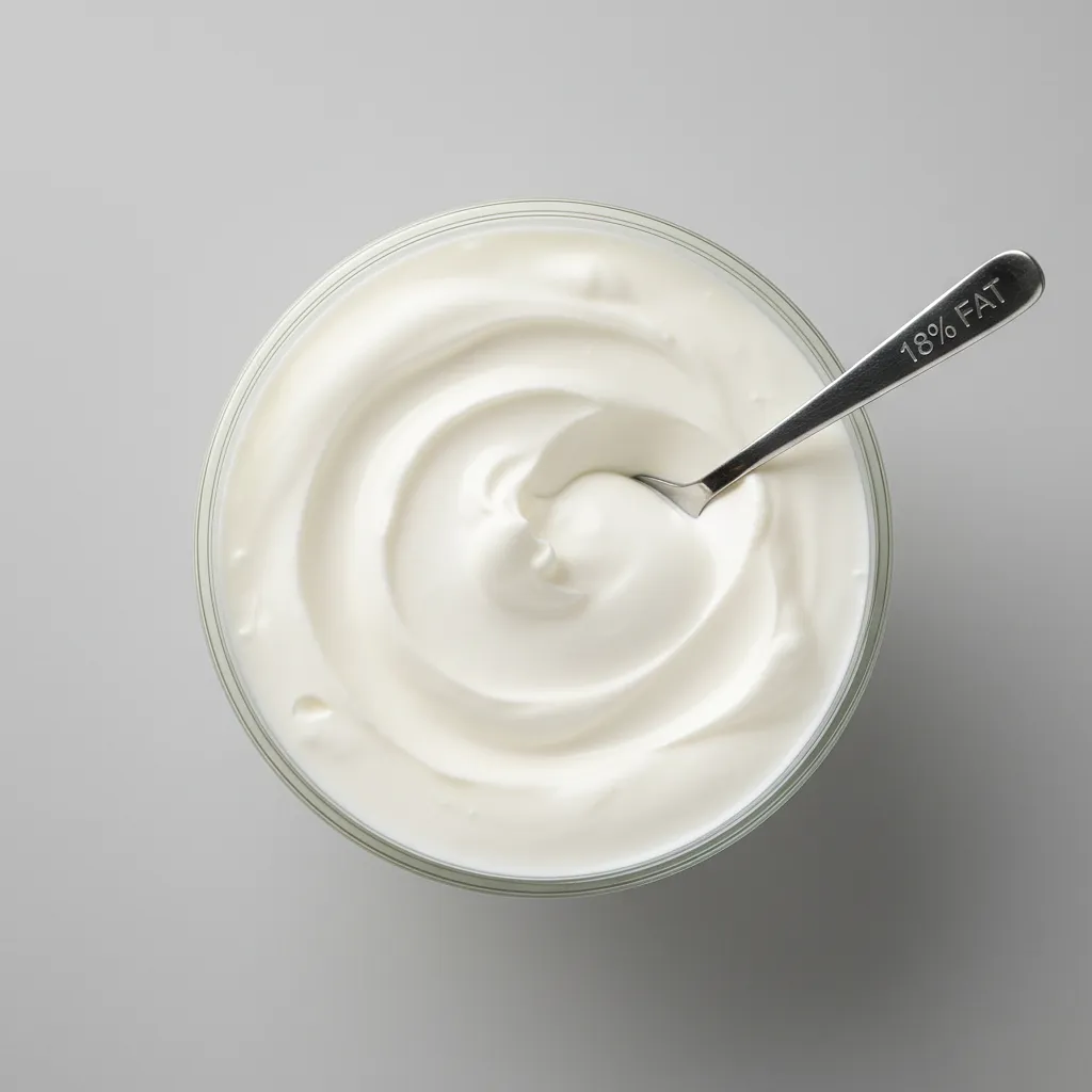 Sour cream 18%