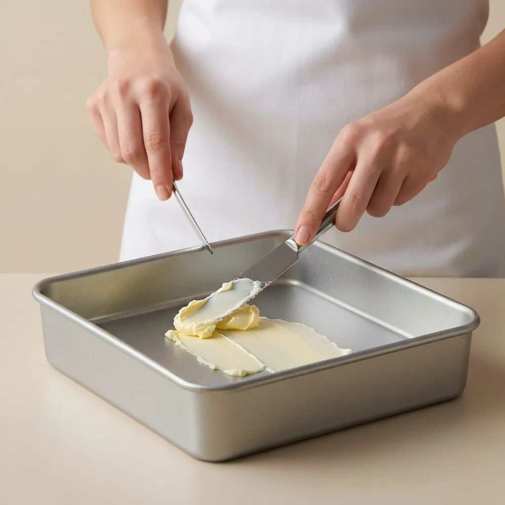 Butter for greasing the pan