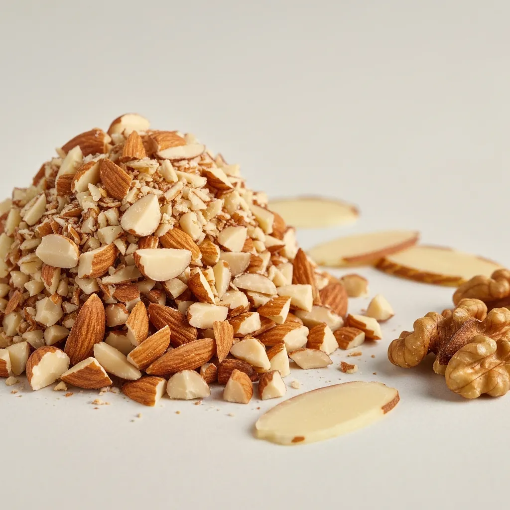 Chopped almonds