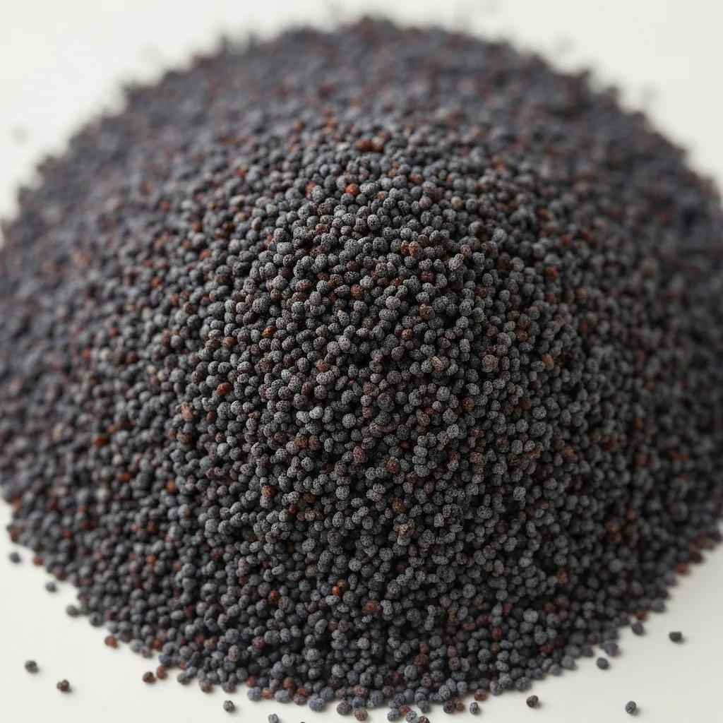 Ground poppy seeds