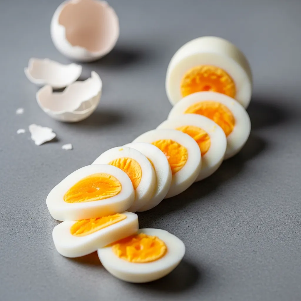 Hard-boiled eggs