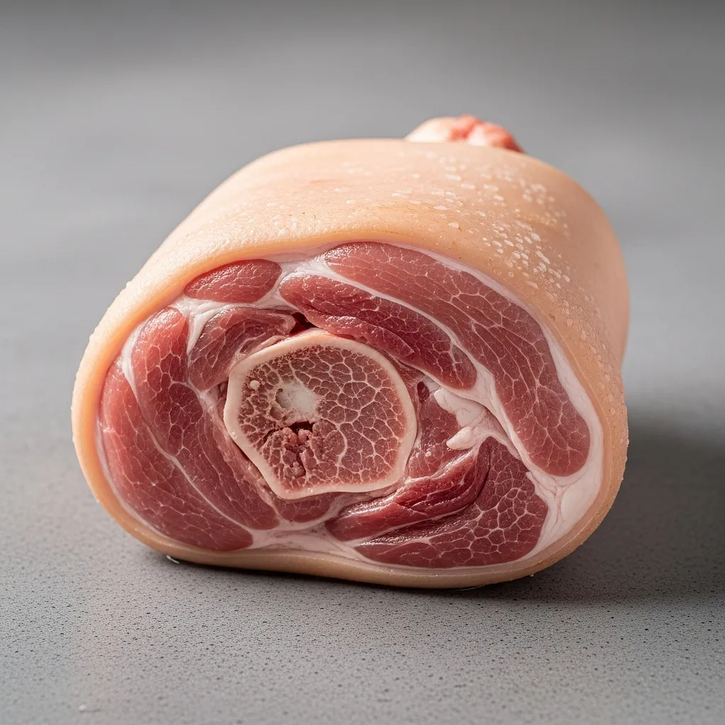 Pork knuckle (without excessively fatty skin)