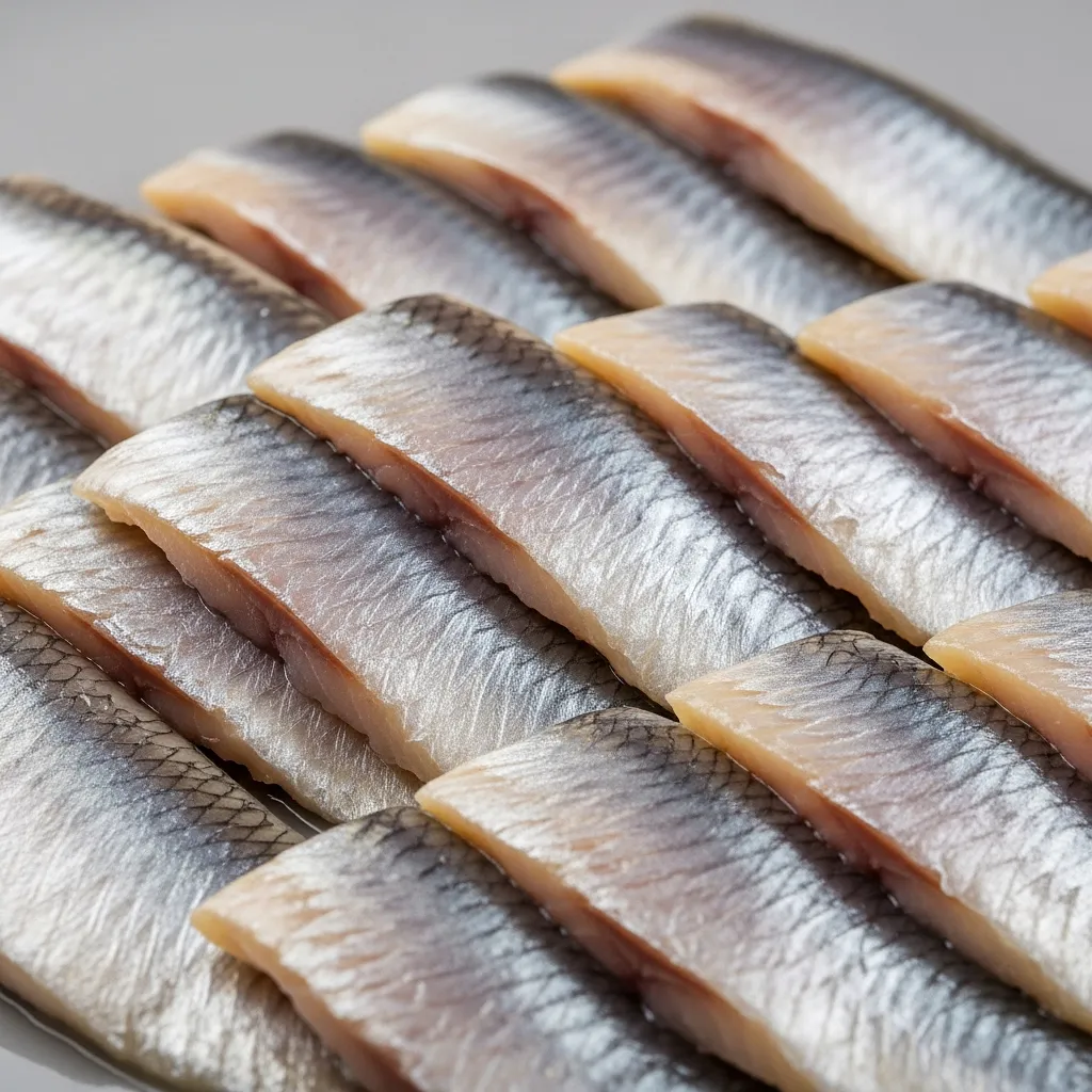 Śledź solony - filety