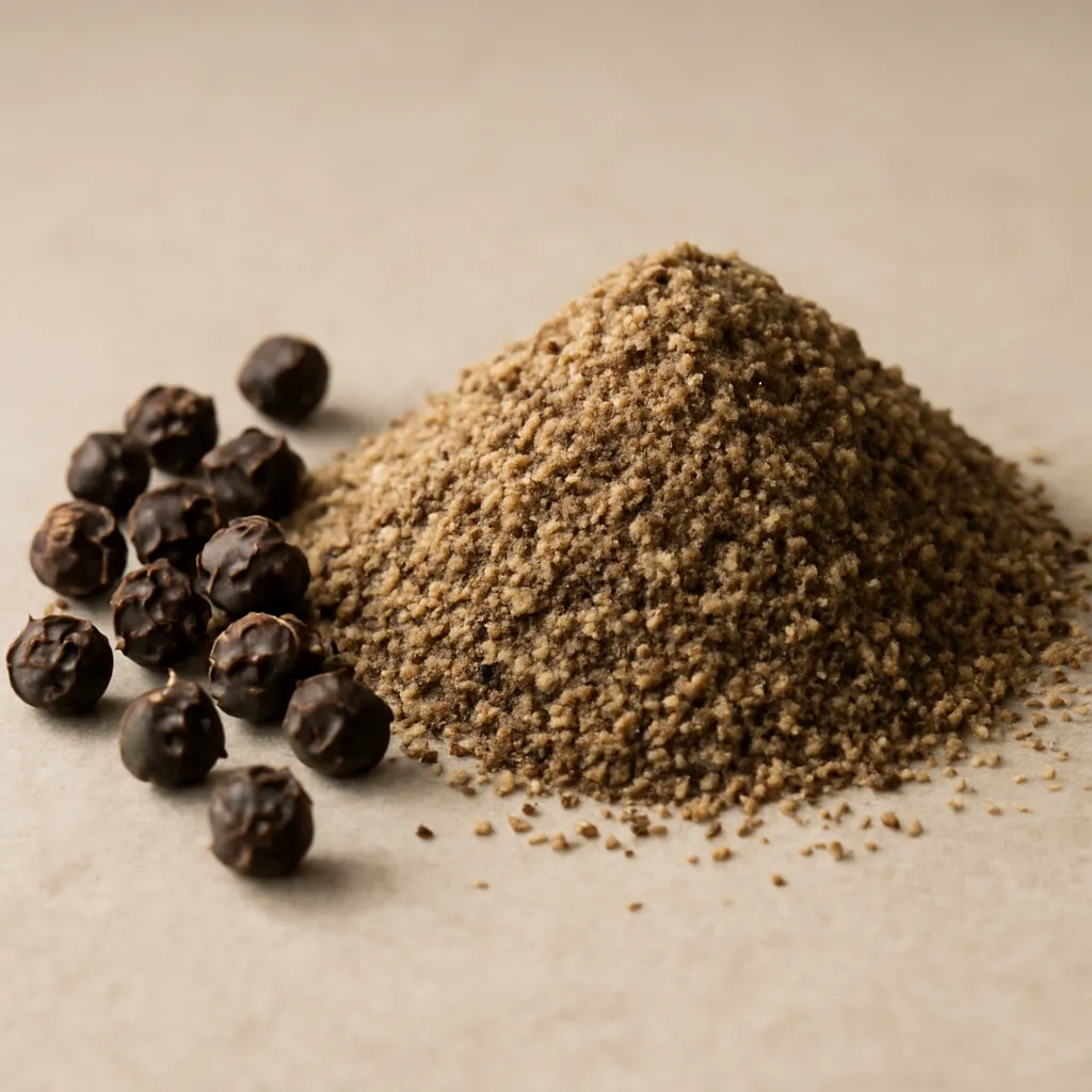 Black pepper (ground)