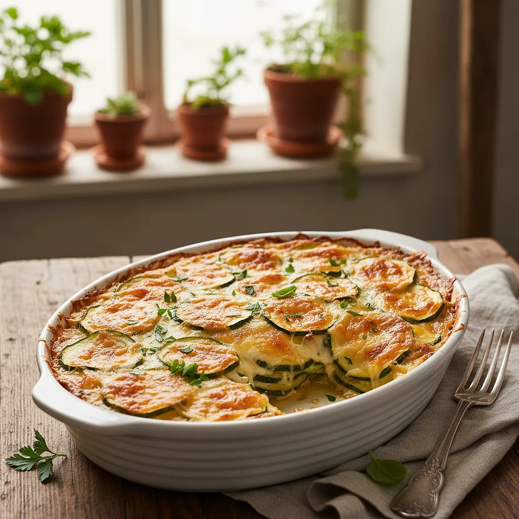 Cukinia zapiekana z serem - photo 1