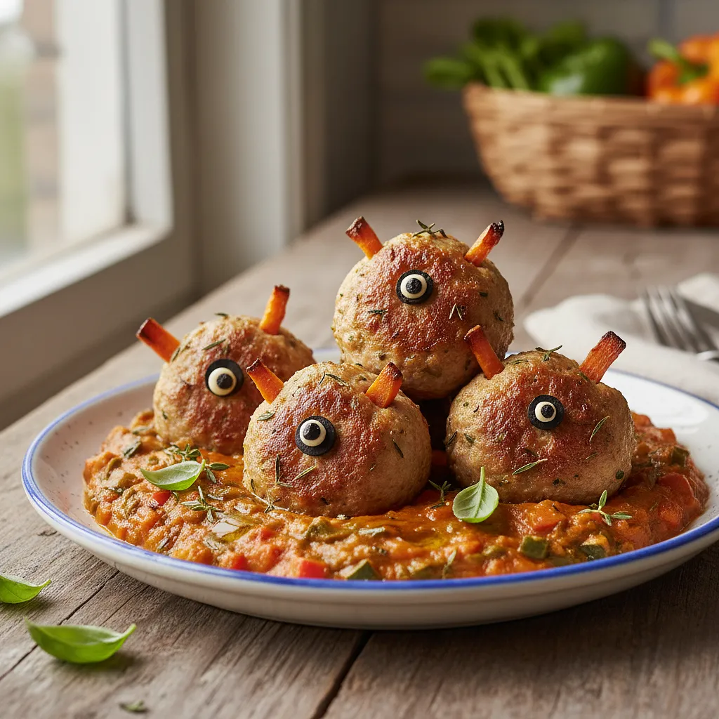 Turkey Meatballs in Hidden Vegetable Sauce - photo 1