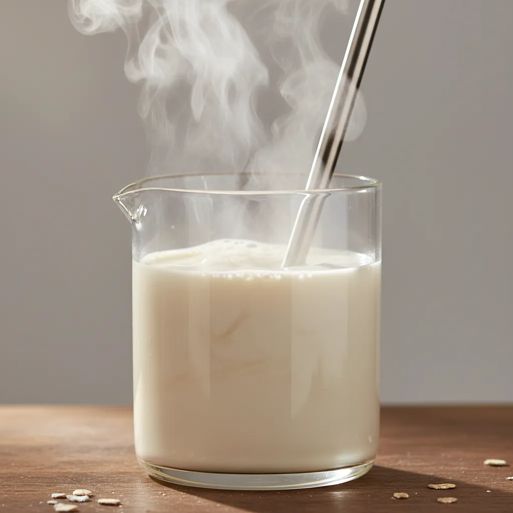 Plant-based milk (e.g. oat milk)