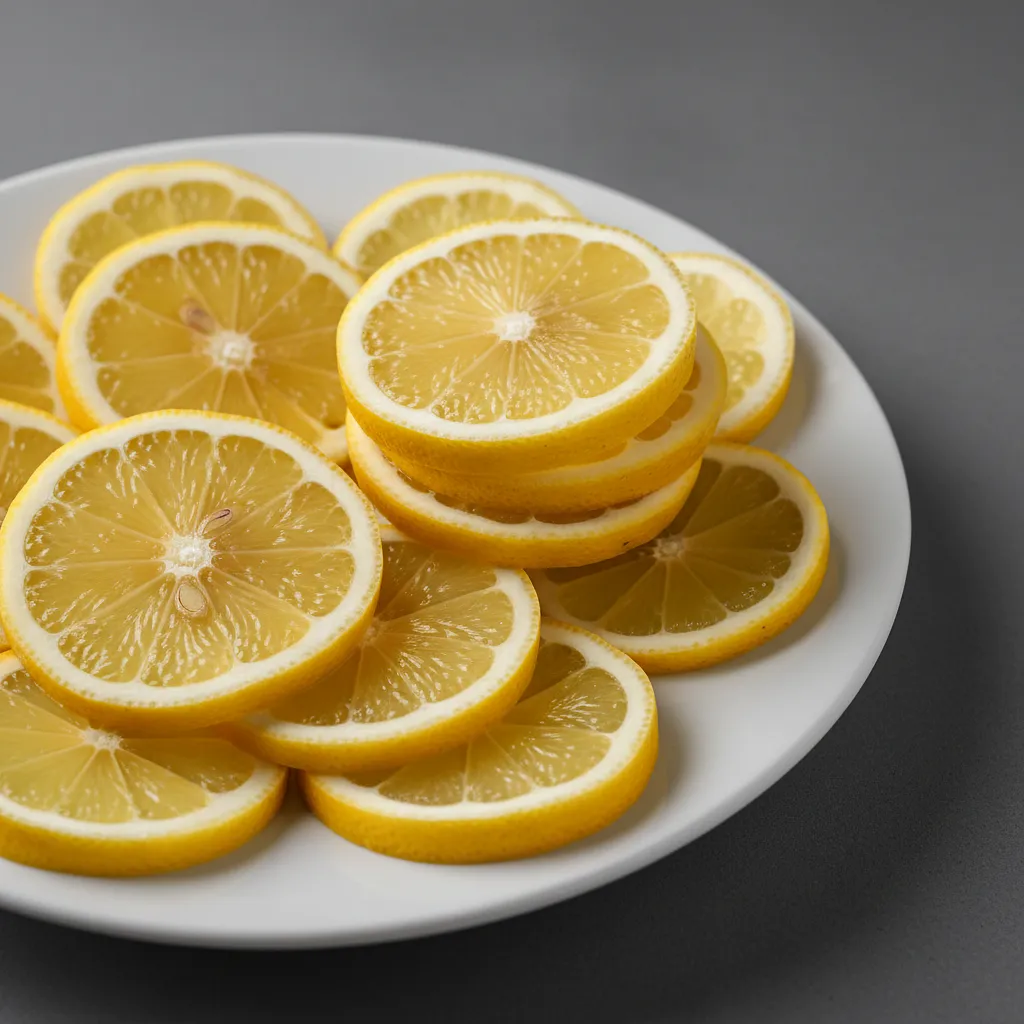 Lemon slices