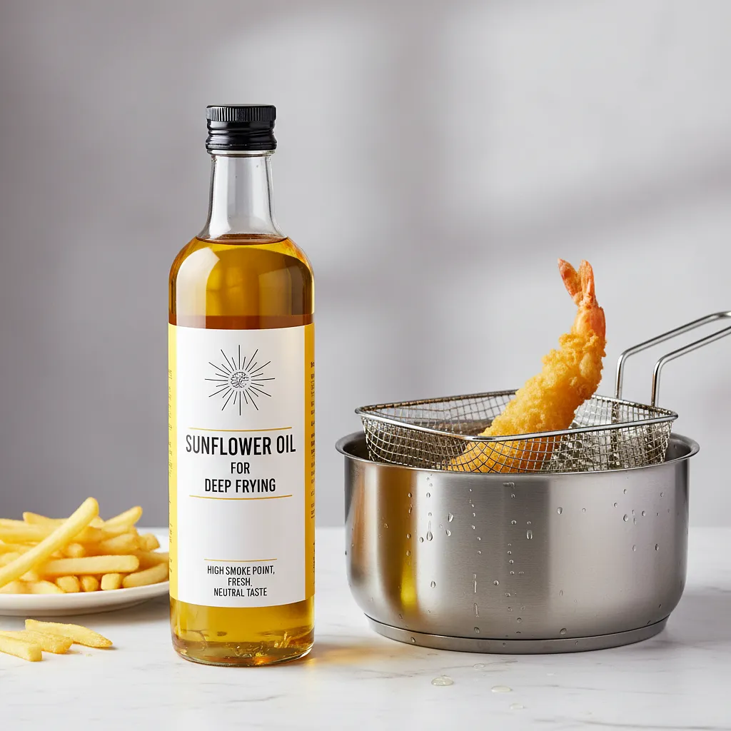 Sunflower oil for frying