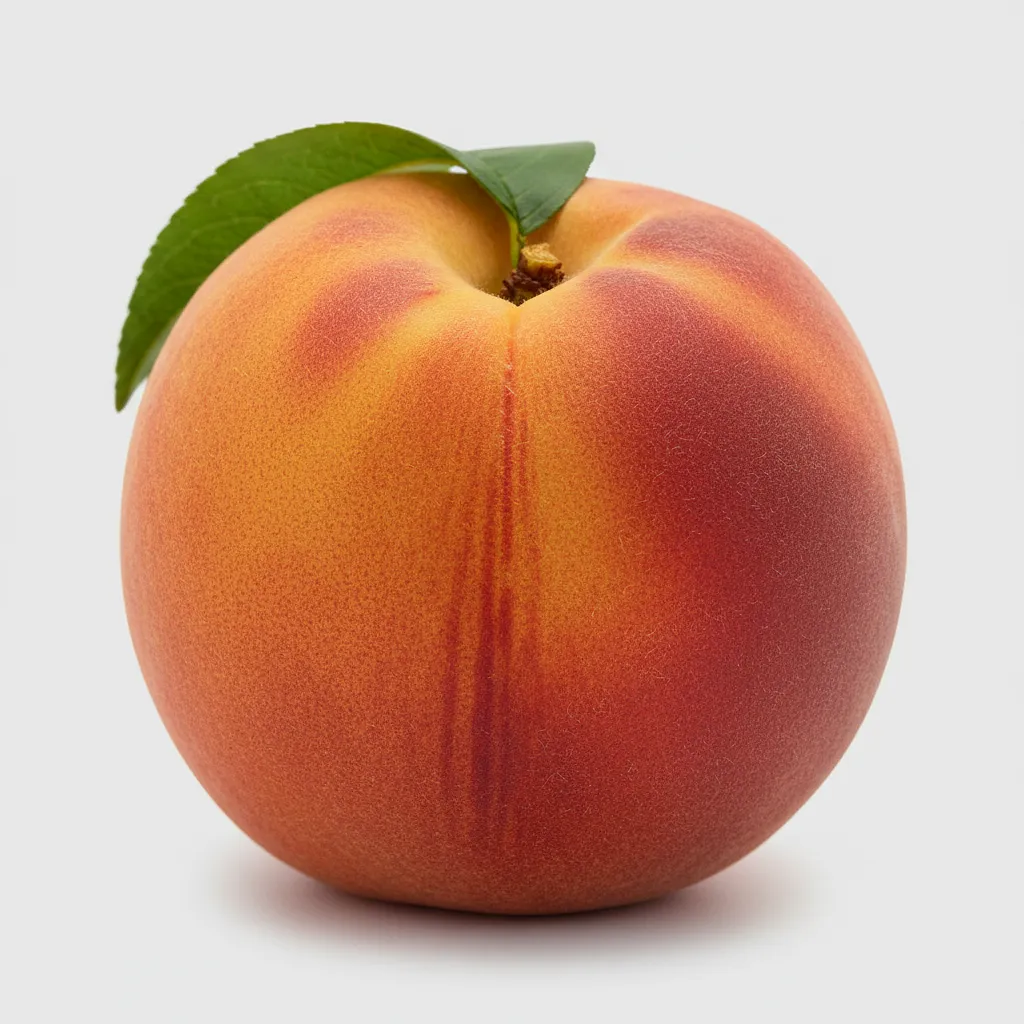 Ripe peach