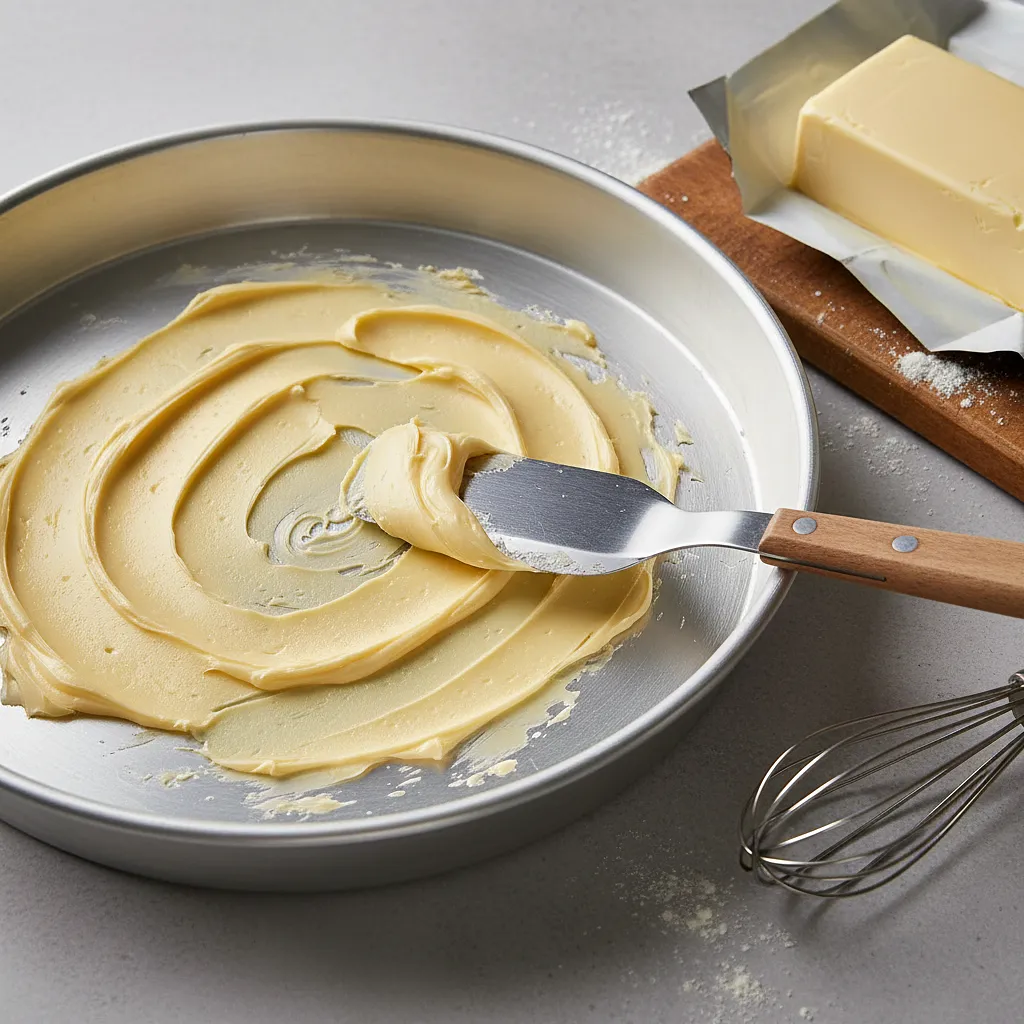Butter for greasing the pan