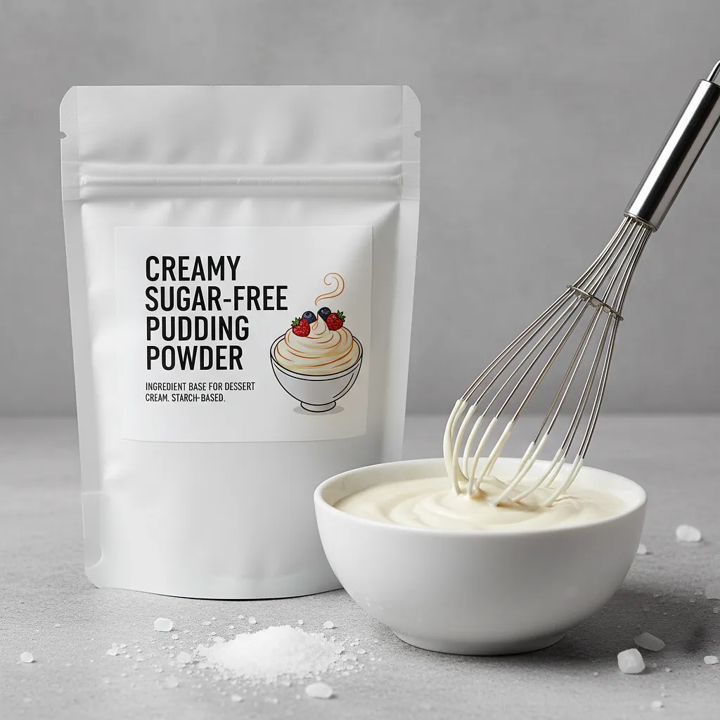 Sugar-free cream pudding
