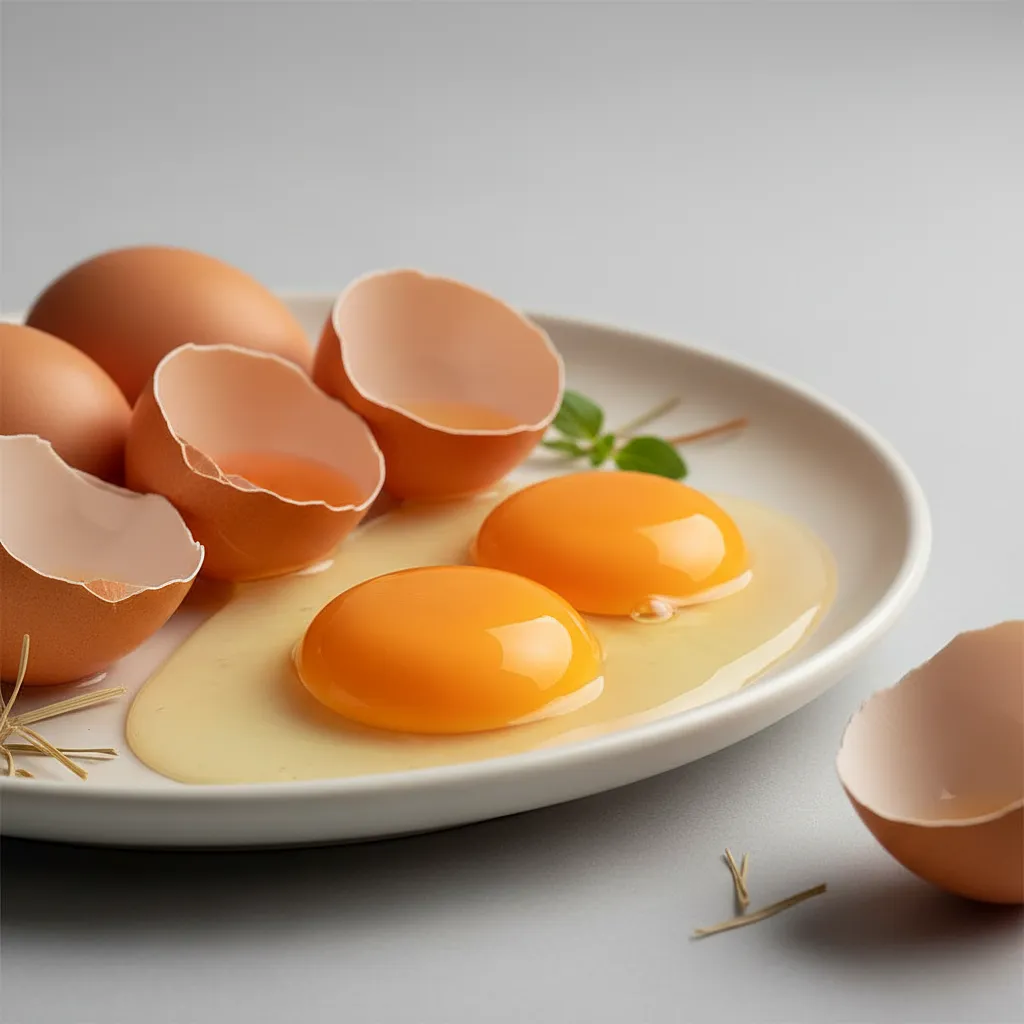 Chicken eggs