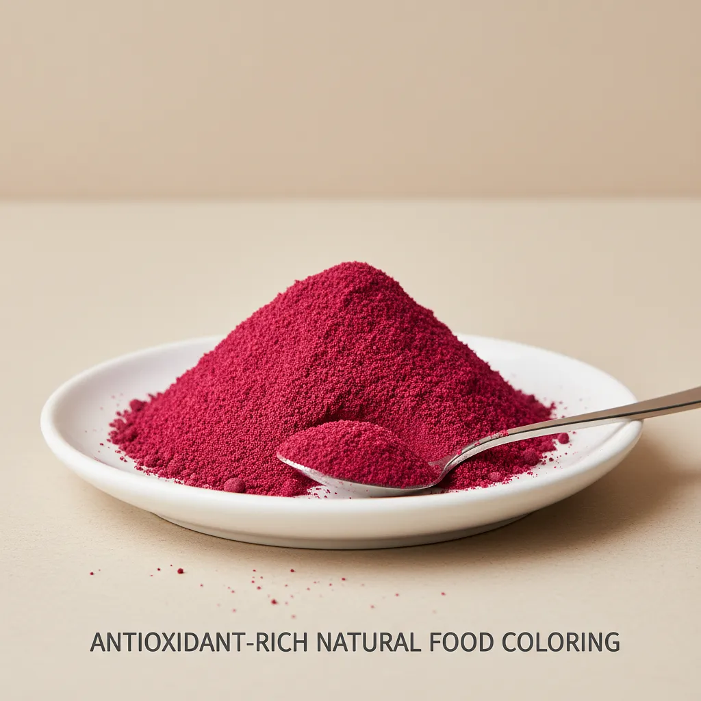 Freeze-dried powdered beet