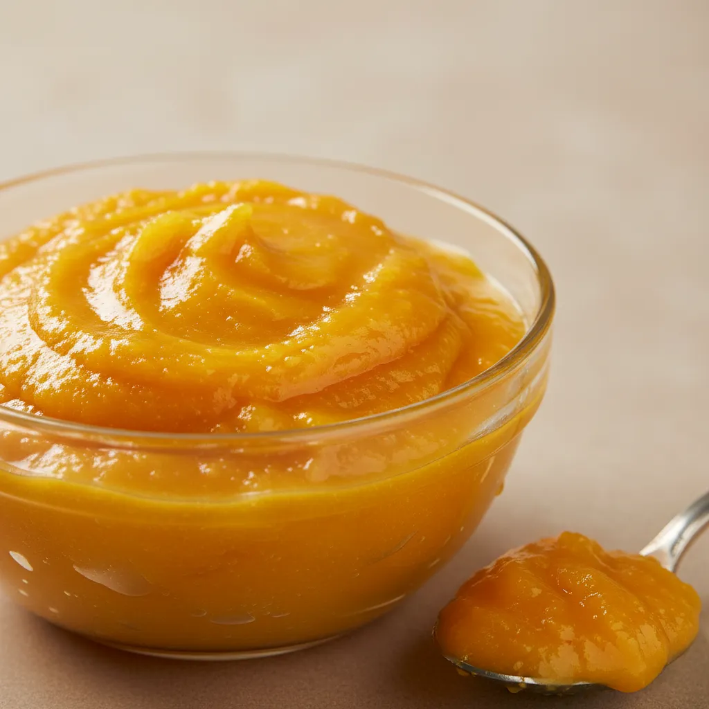 Pulp from ripe mango