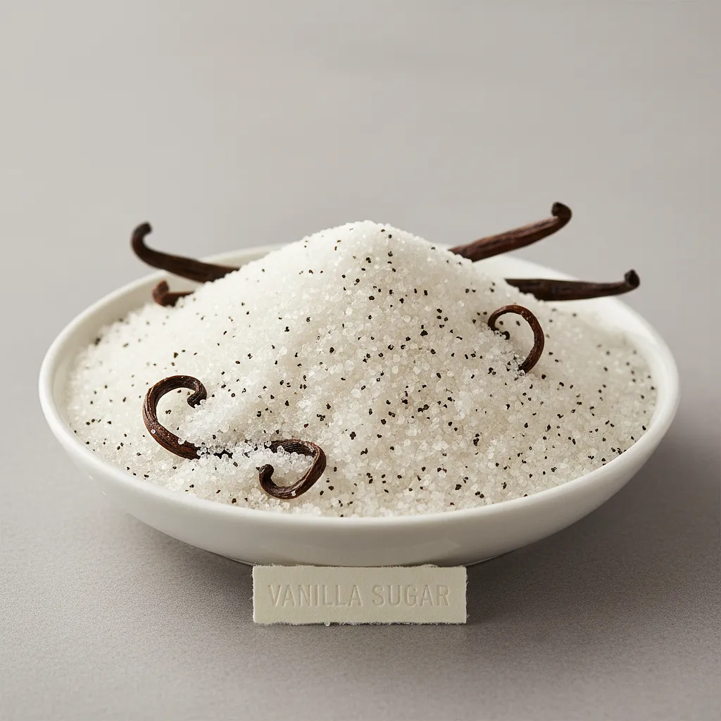 Sugar with real vanilla