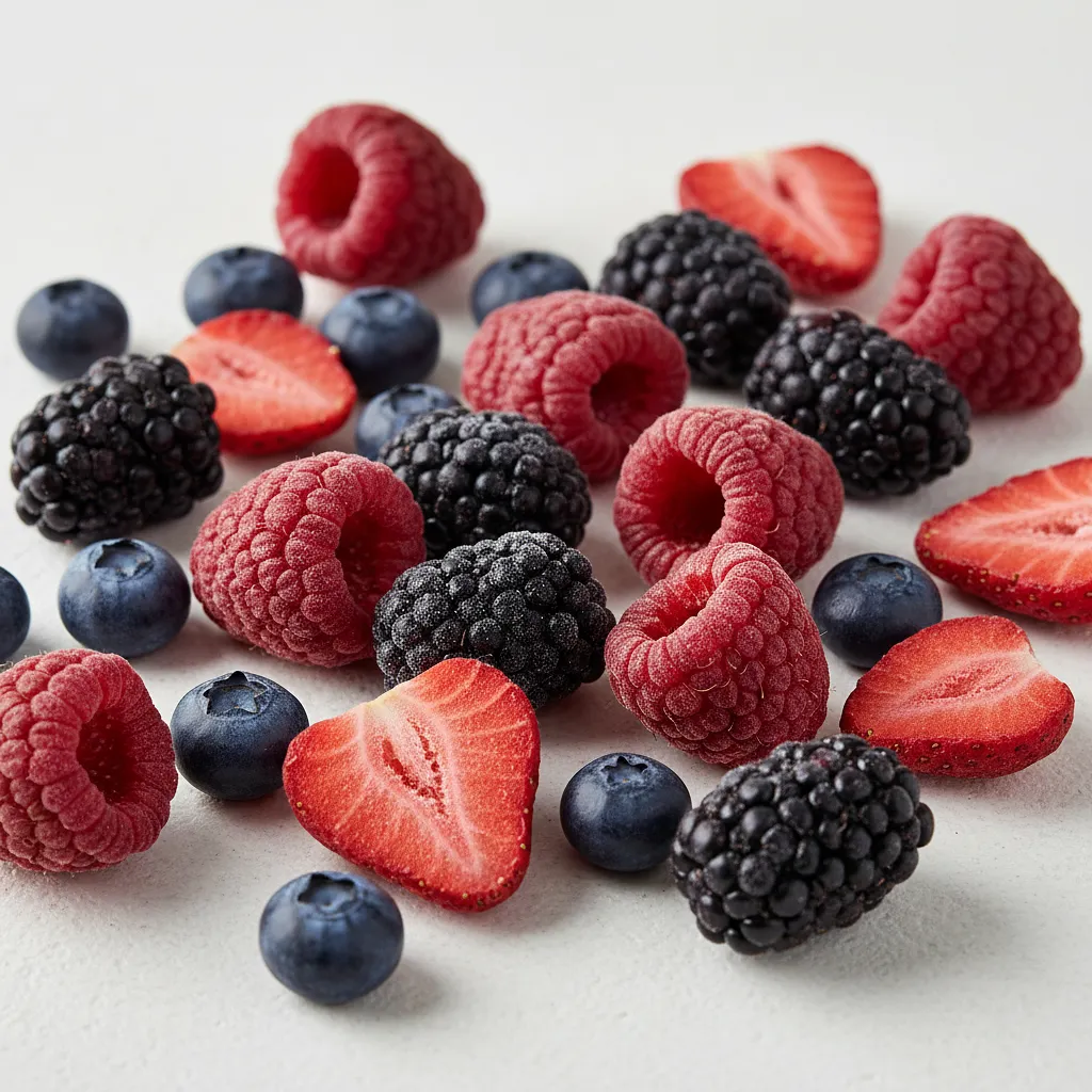 Liofilizowane jagody