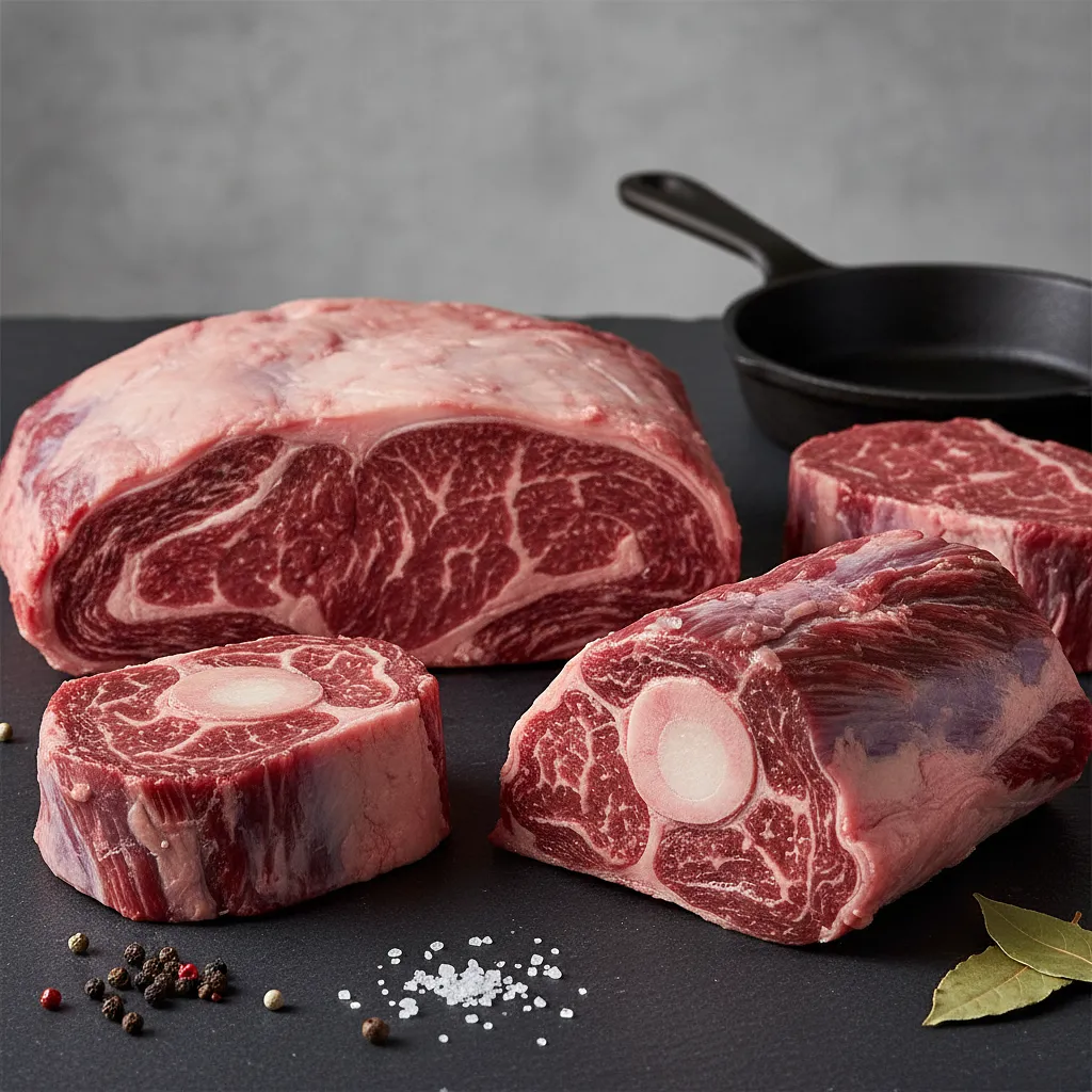 Wołowina (np. łopatka, pręga, karkówka)