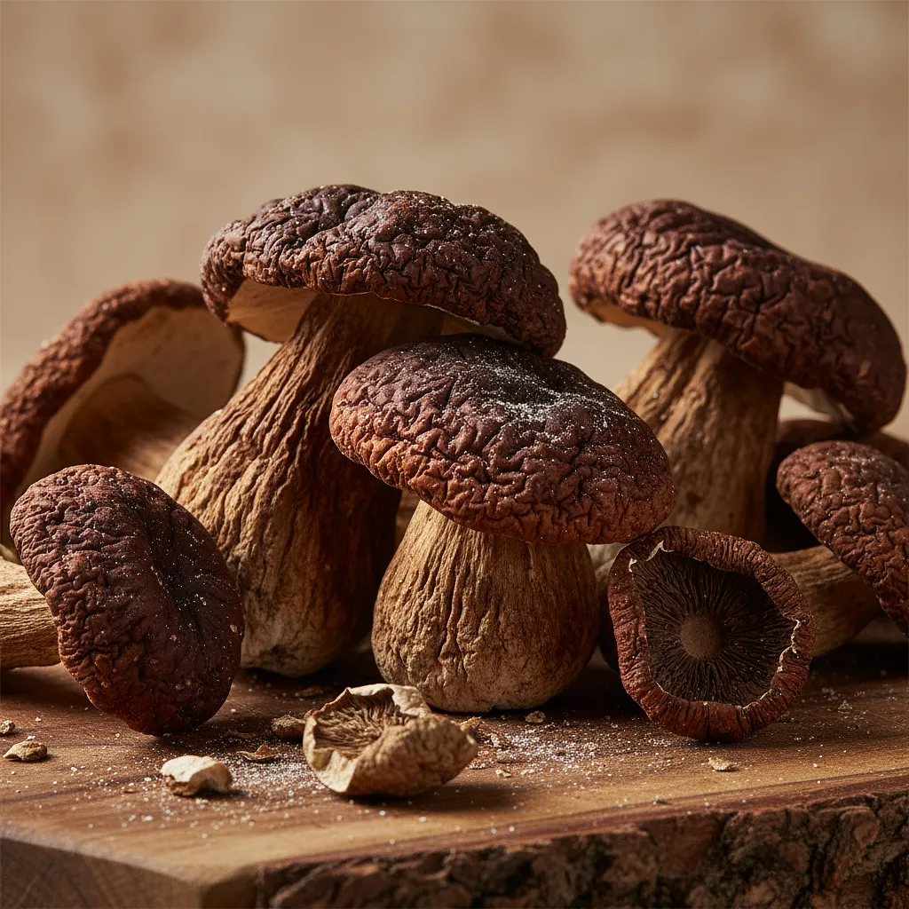 Suszone borowiki lub podgrzybki