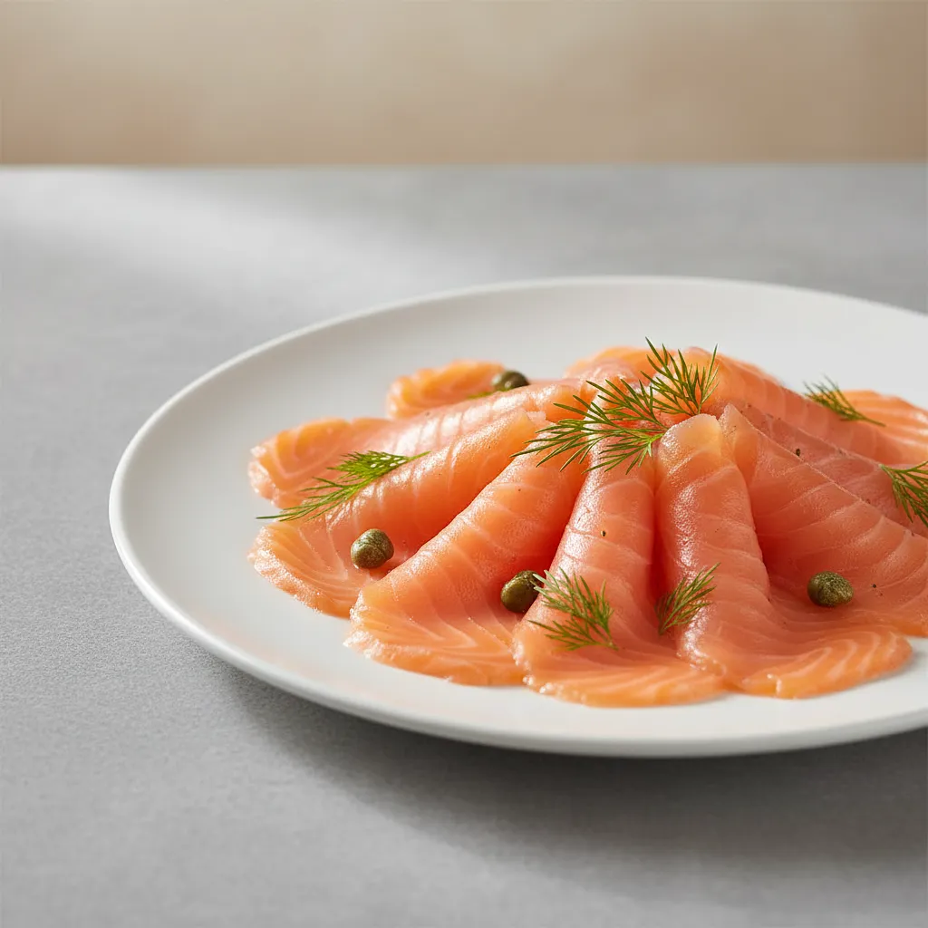 Łosoś wędzony na zimno