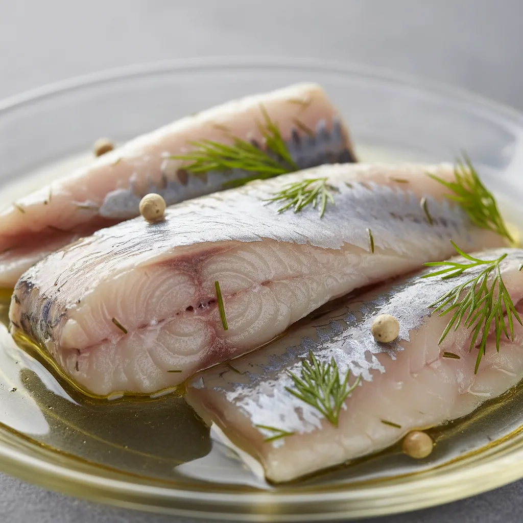 Filety śledziowe a'la matjas w oleju