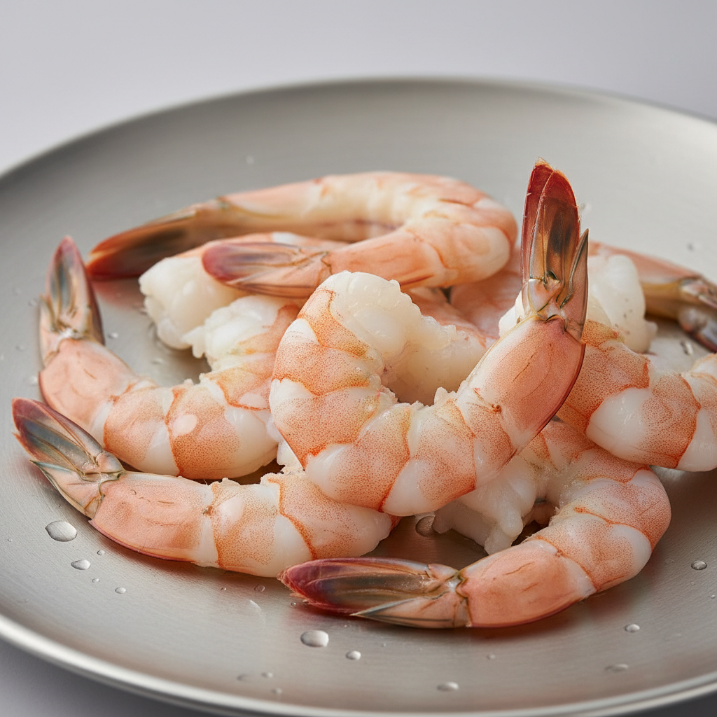 Krewetki tygrysie surowe, obrane