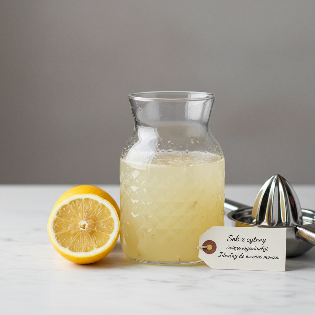 Freshly squeezed lemon juice