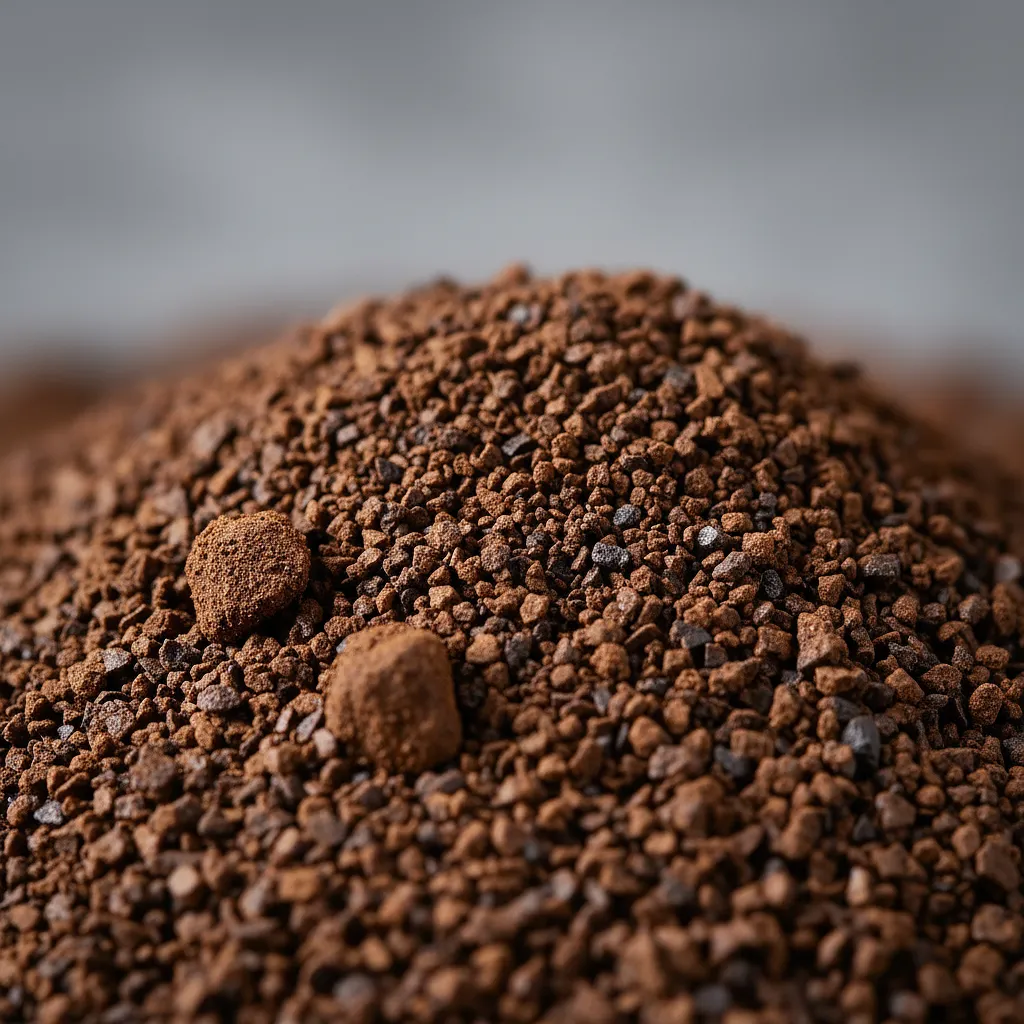 Instant coffee powder