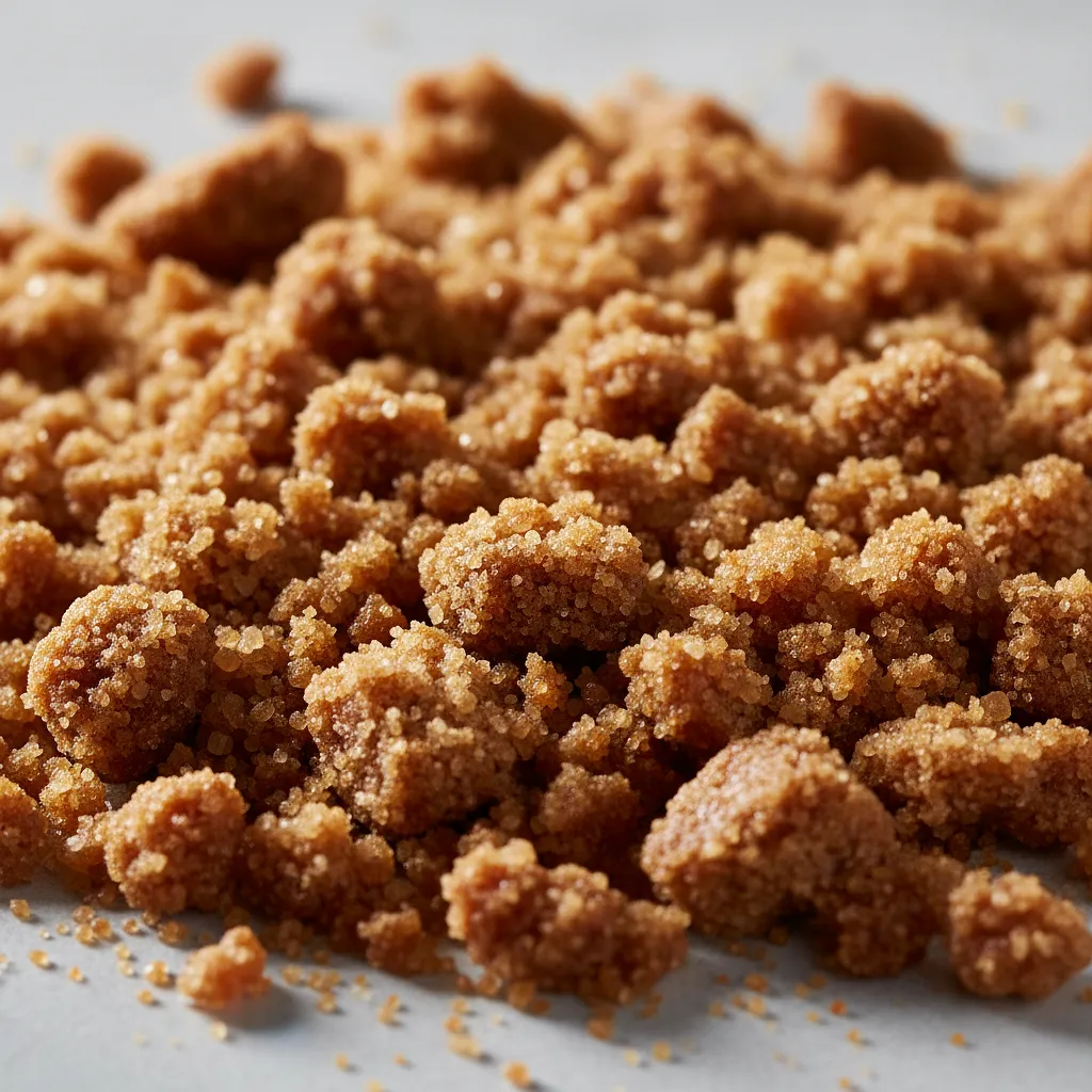 Brown sugar for the crumble