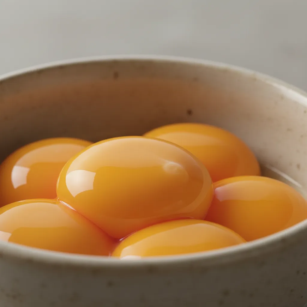 Egg yolks for pudding