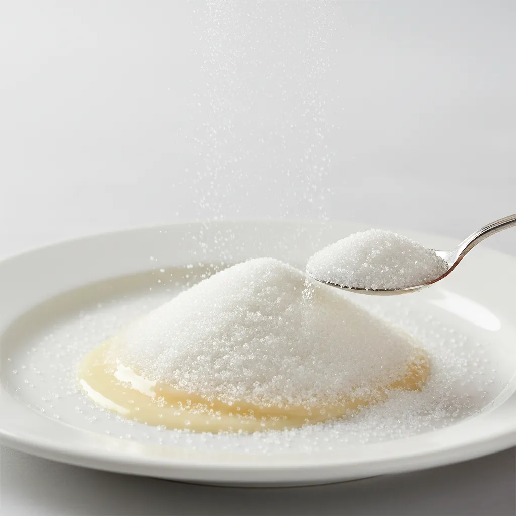 Fine sugar for pudding