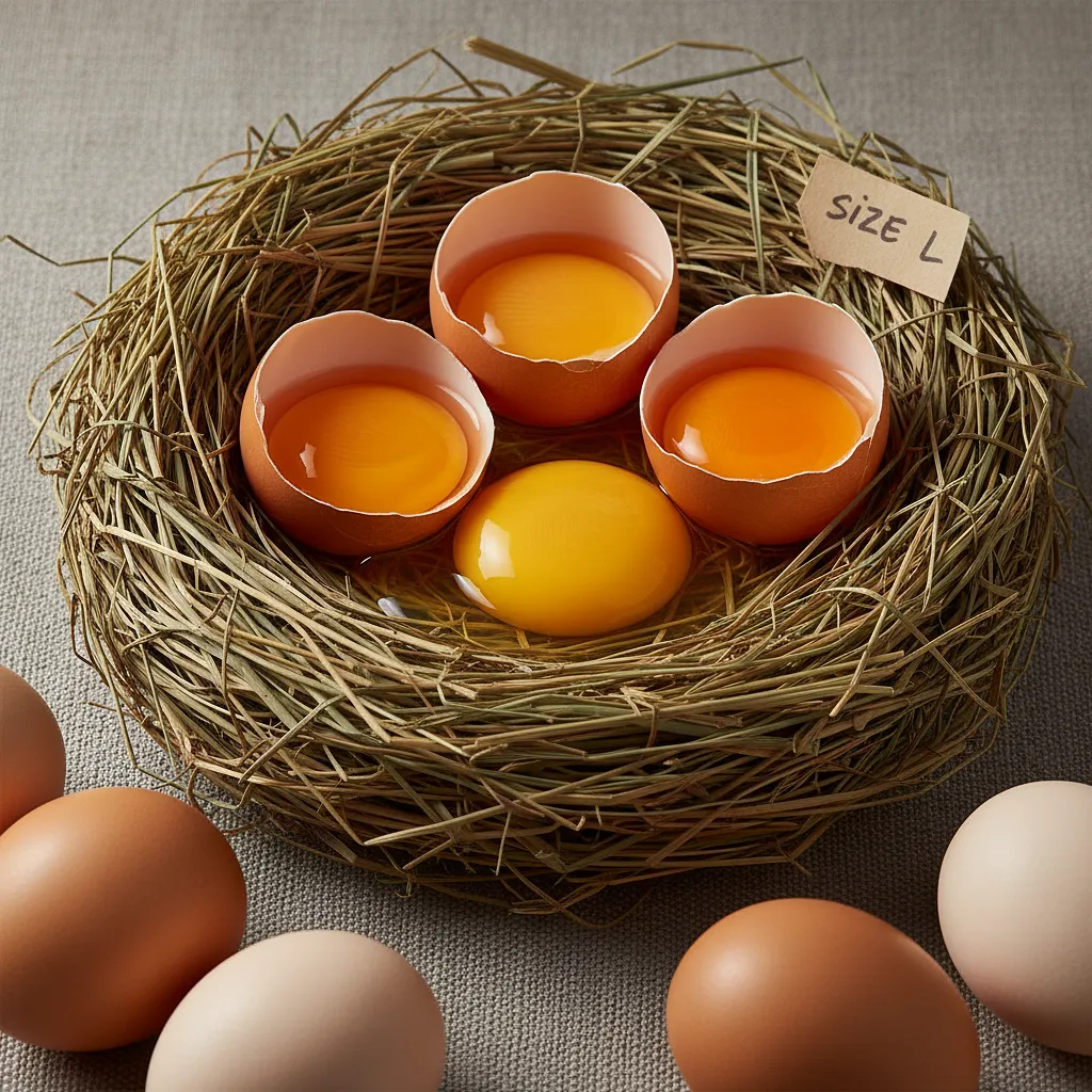 Farm eggs (size L)