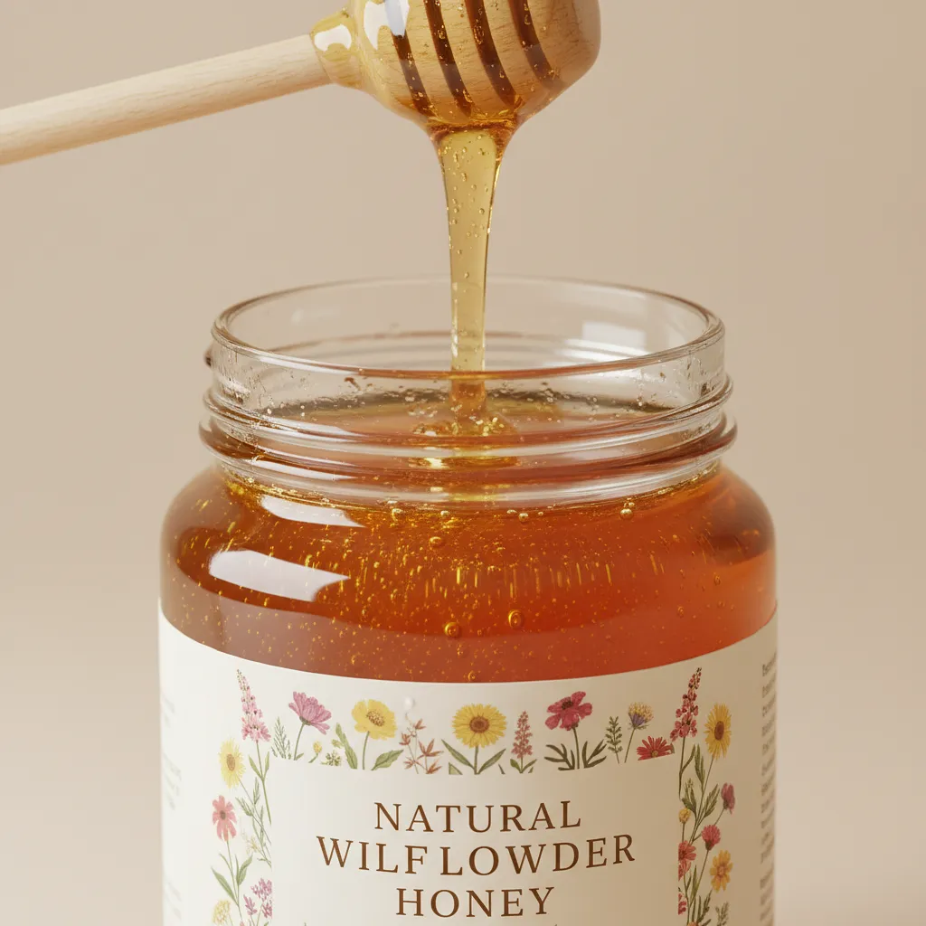 Natural multifloral honey