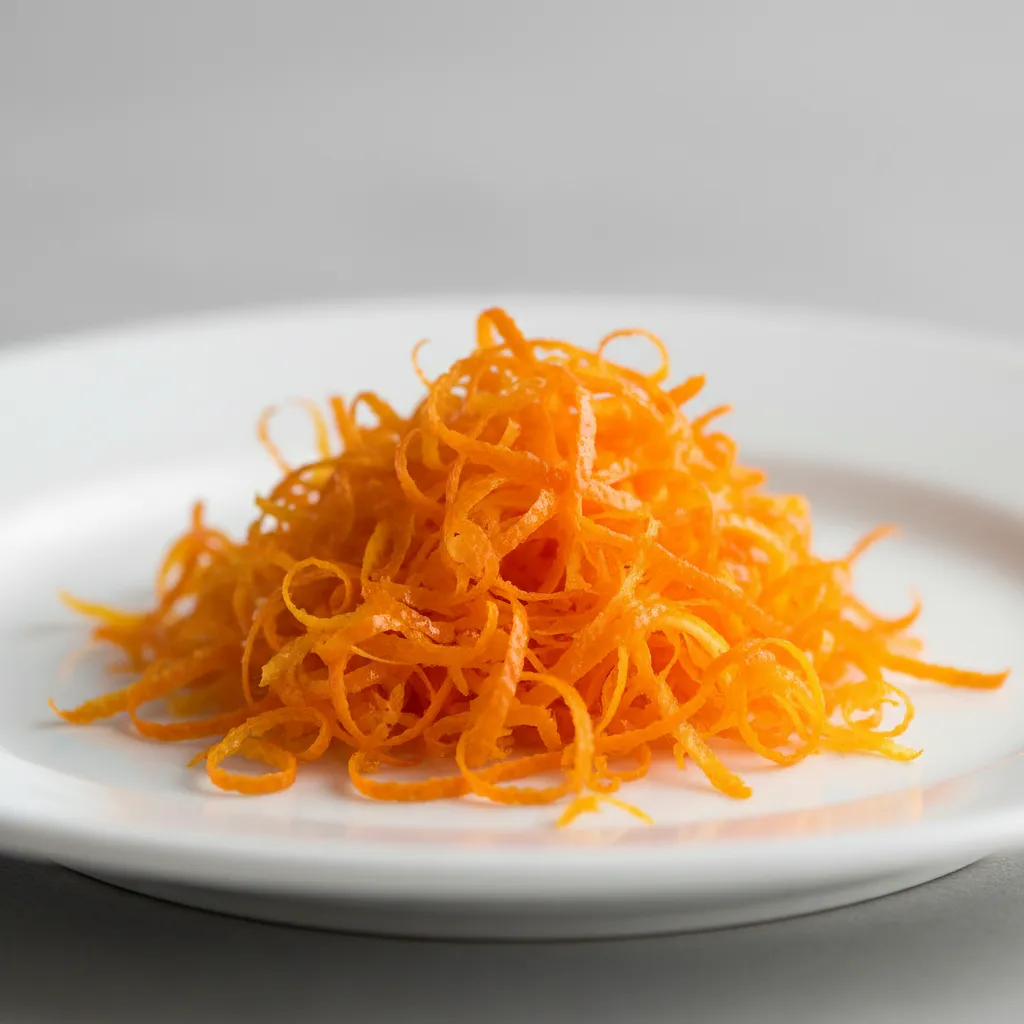 Grated orange zest