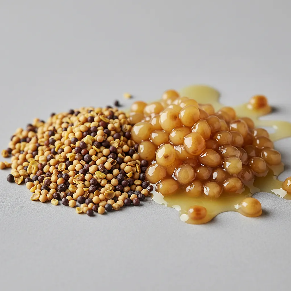 White mustard seeds