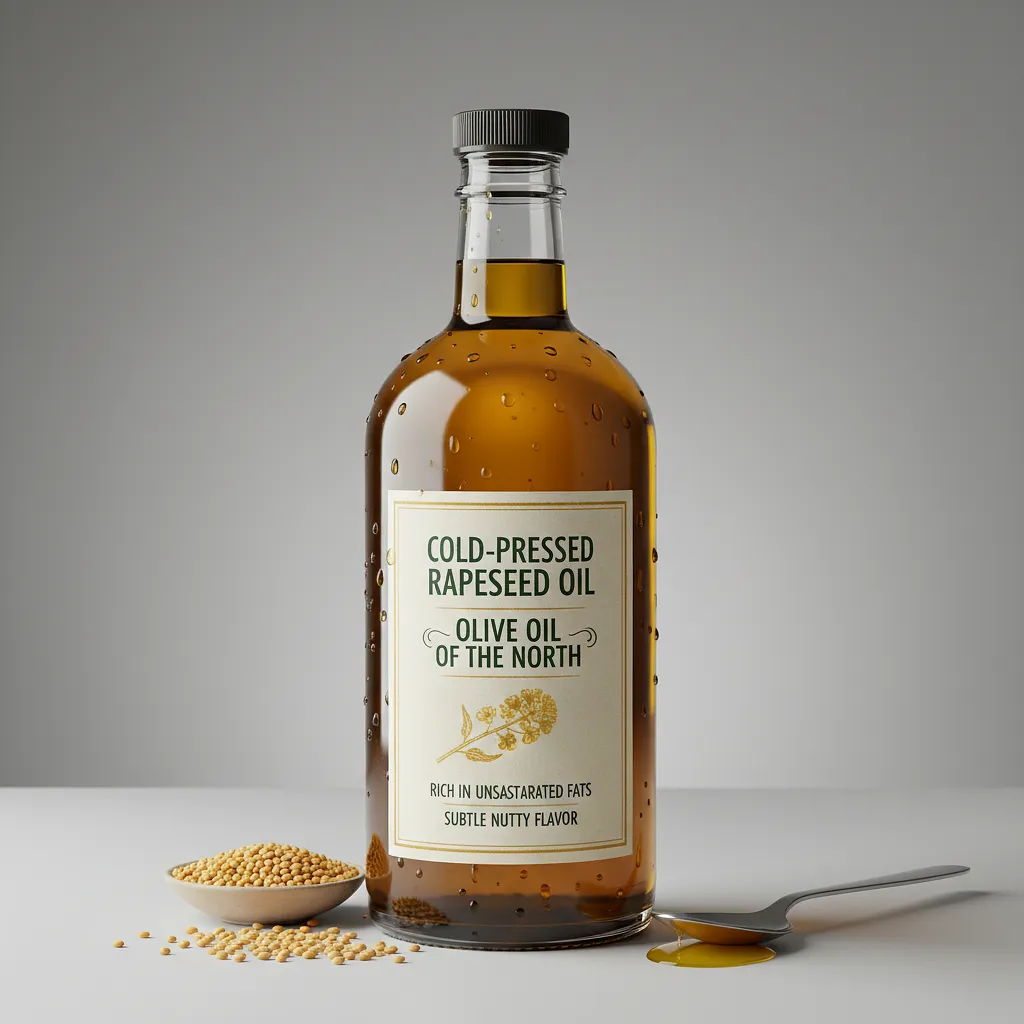 Cold-pressed rapeseed oil