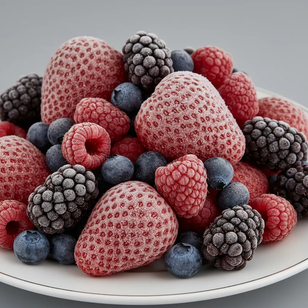 Mrożone owoce leśne