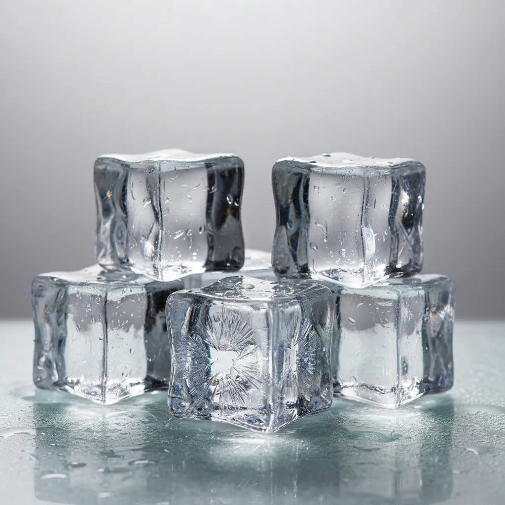 Lód w kostkach