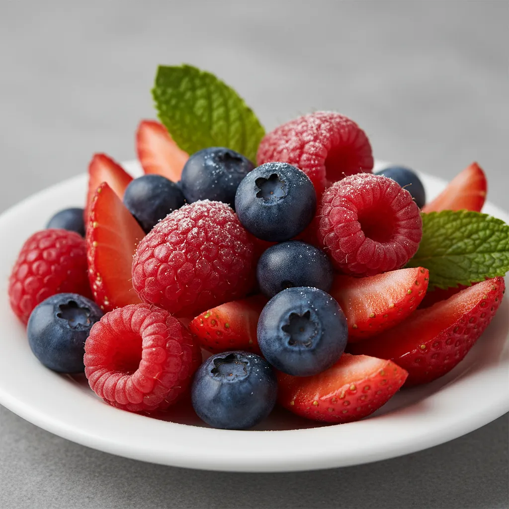 Świeże owoce do dekoracji