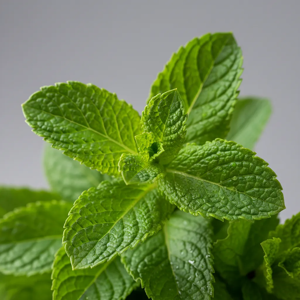 Listki świeżej mięty