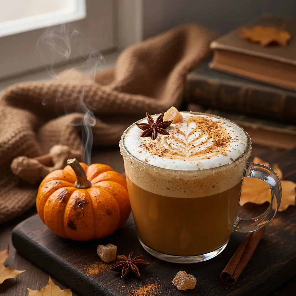 Domowe Spiced Pumpkin Latte - photo 1