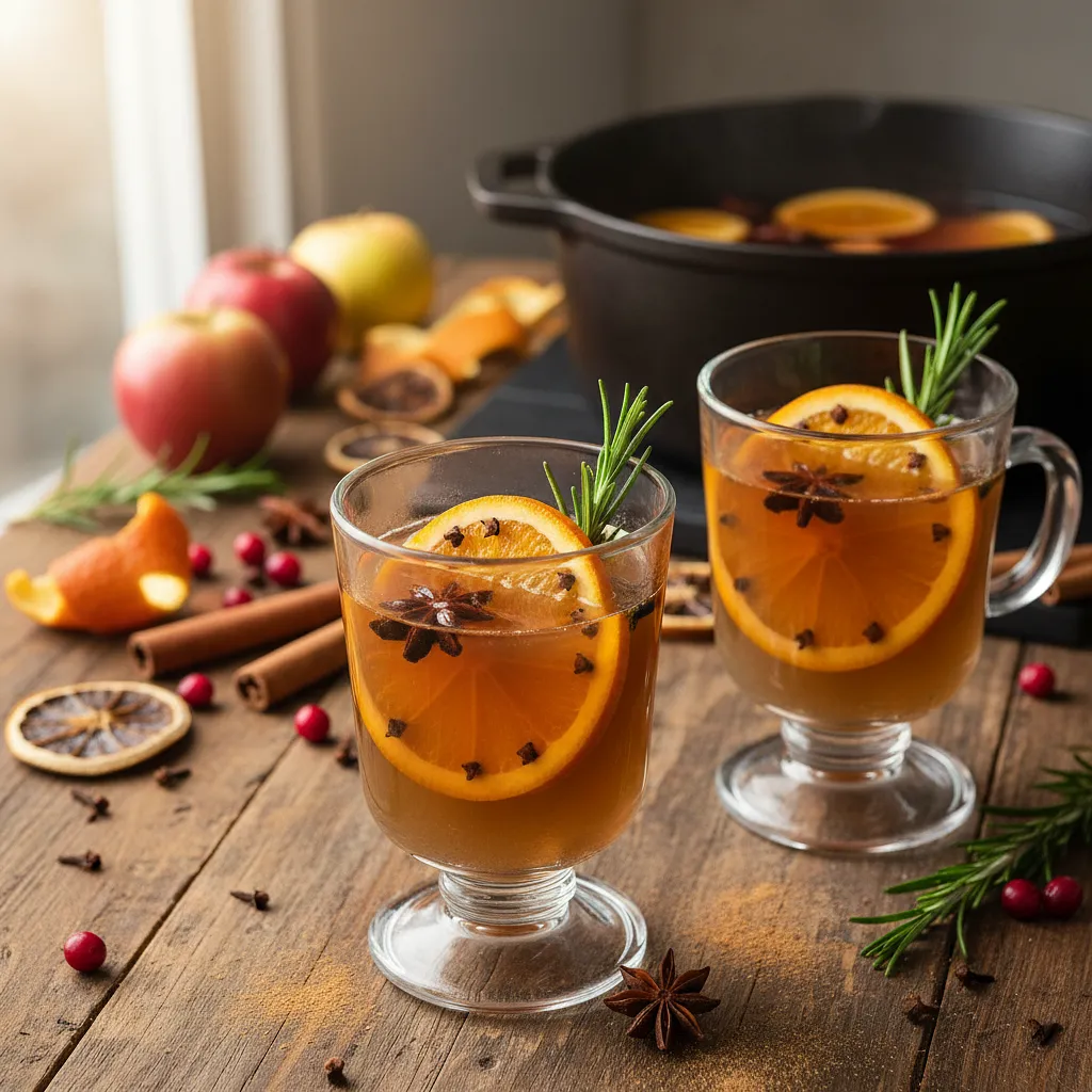 Korzenny Grzaniec Jabłkowy z Pomarańczą i Rozmarynem - photo 1