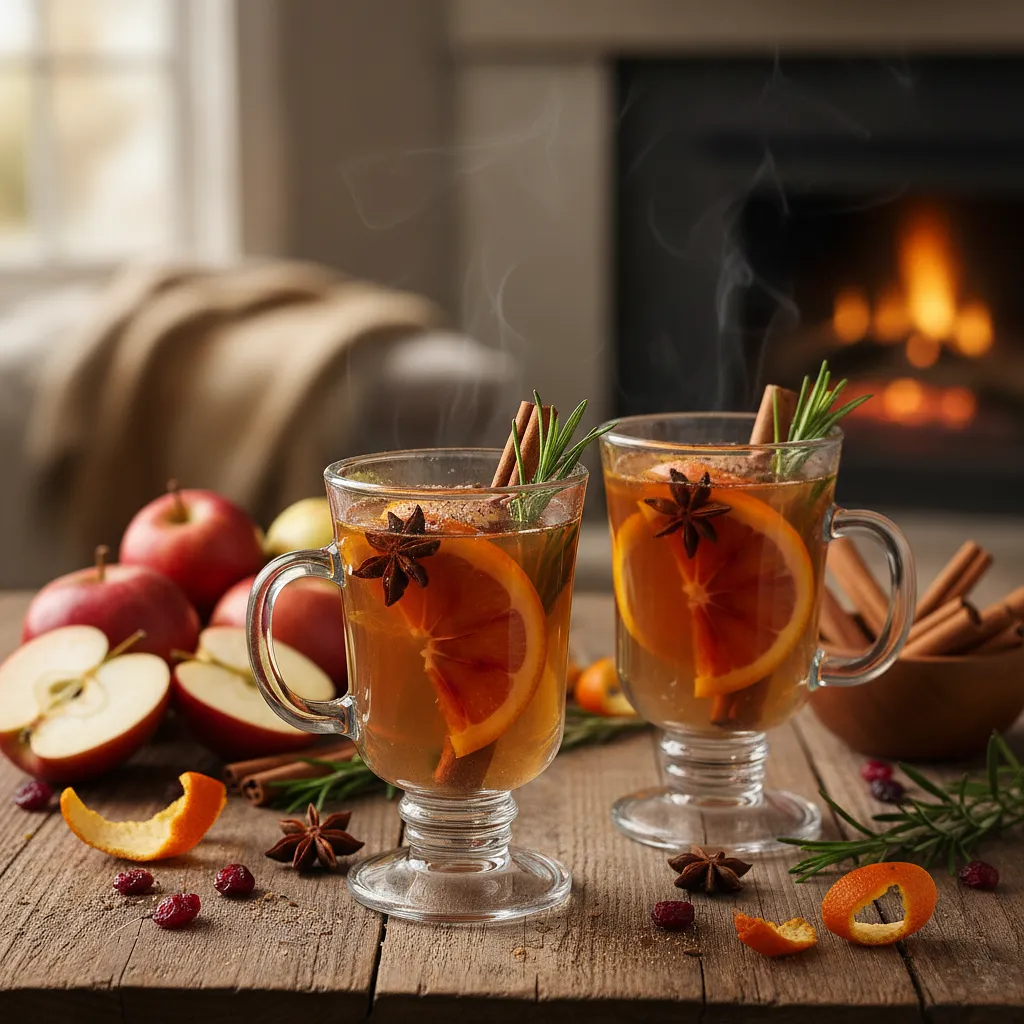 Korzenny Grzaniec Jabłkowy z Pomarańczą i Rozmarynem - zdjęcie 1