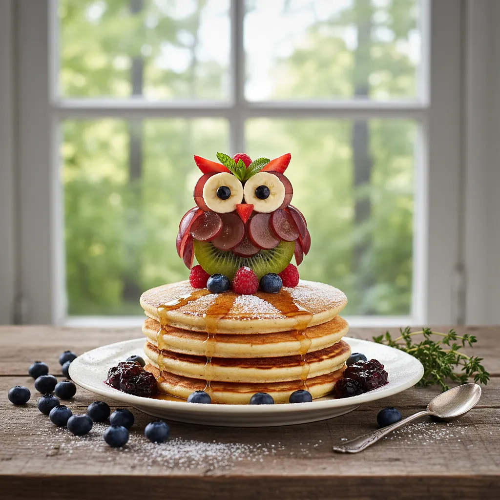 Leśne Placuszki Jagodowe z Sową z Owoców - photo 1