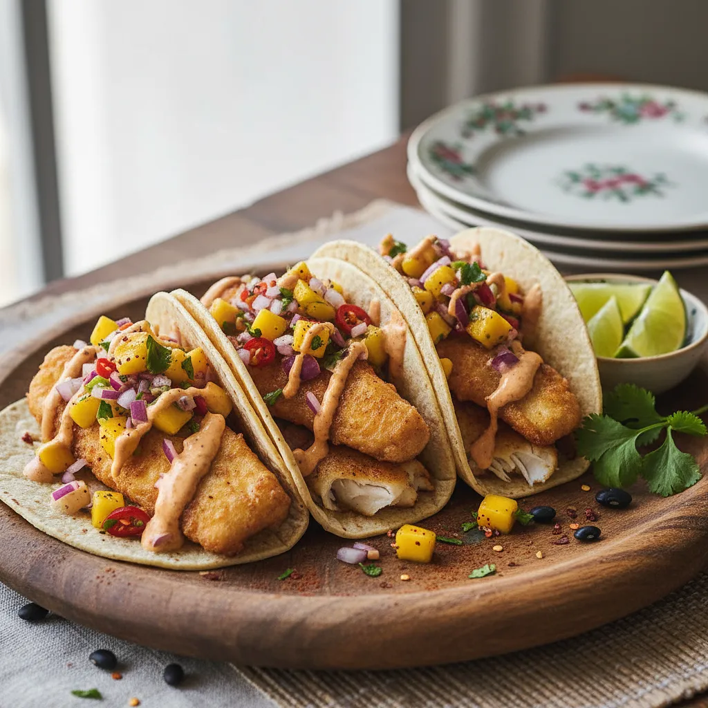 Tacos de Pescado z Salsą z Mango i Chili - zdjęcie 1