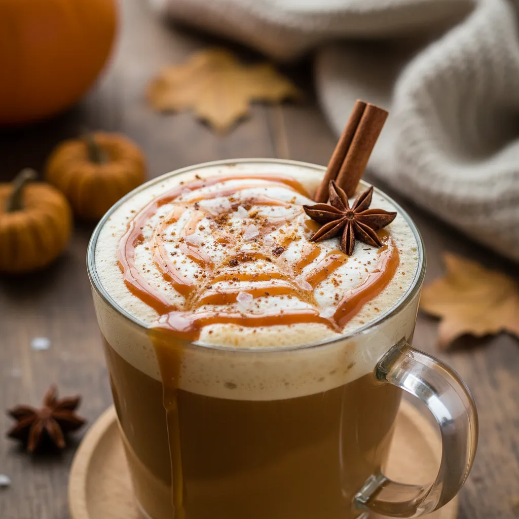 Korzenne Latte z Dynią i Solonym Karmelem - zdjęcie 1